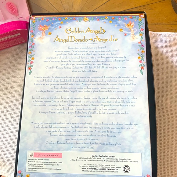Barbie Golden Angel in box - Picture 2 of 4
